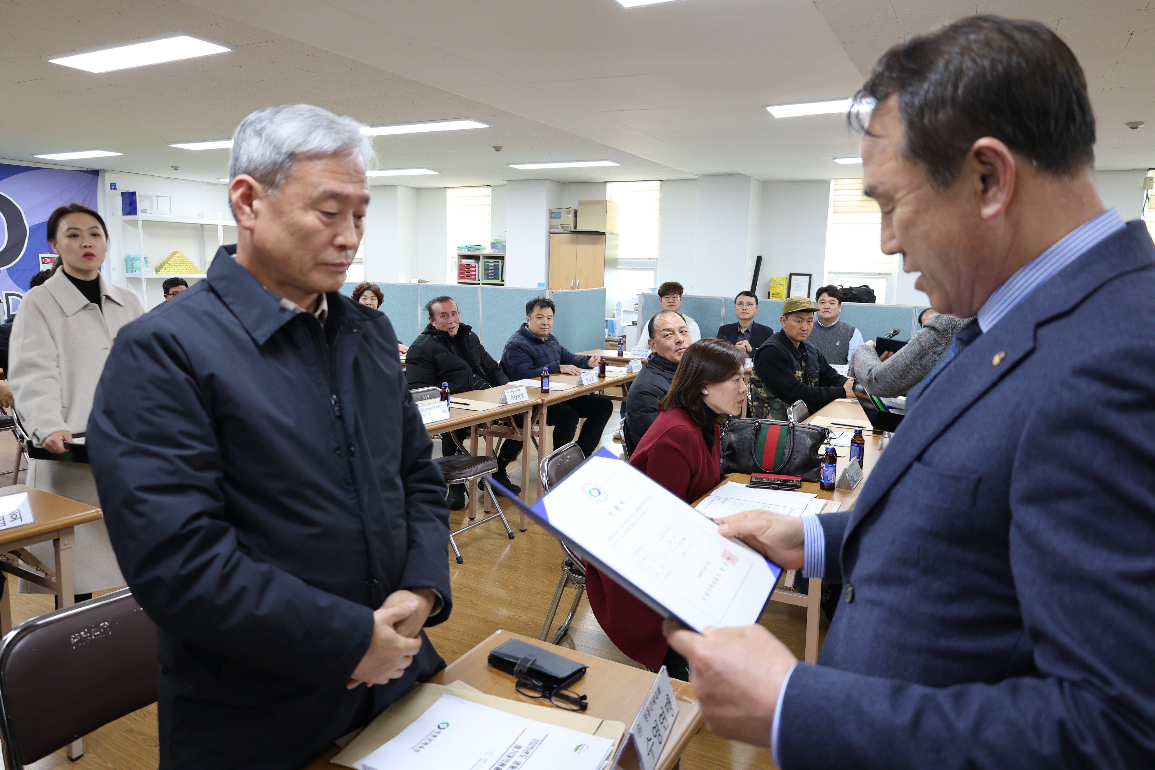 회원종목단체 인준서 수여식 [첨부 이미지10]